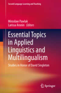 Essential Topics in Applied Linguistics and Multilingualism : Studies in Honor of David Singleton (Second Language Learning and Teaching)