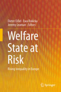 Welfare State at Risk : Rising Inequality in Europe （2014）