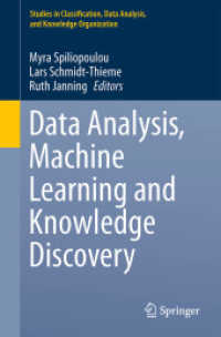 Data Analysis, Machine Learning and Knowledge Discovery (Studies in Classification, Data Analysis, and Knowledge Organization)