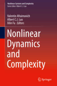 Nonlinear Dynamics and Complexity (Nonlinear Systems and Complexity) （2014）