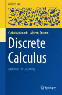 Discrete Calculus : Methods for Counting (La Matematica per il 3+2)
