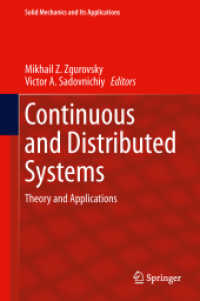 Continuous and Distributed Systems : Theory and Applications (Solid Mechanics and Its Applications)
