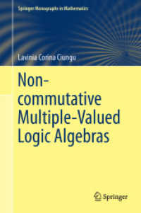 Non-commutative Multiple-Valued Logic Algebras (Springer Monographs in Mathematics)