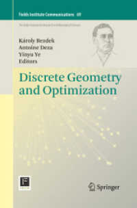 Discrete Geometry and Optimization (Fields Institute Communications)