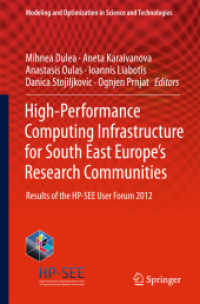 High-Performance Computing Infrastructure for South East Europe's Research Communities : Results of the HP-SEE User Forum 2012 (Modeling and Optimization in Science and Technologies)