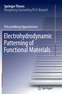 Electrohydrodynamic Patterning of Functional Materials (Springer Theses)