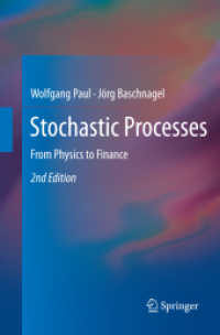 Stochastic Processes : From Physics to Finance （2ND）