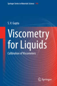Viscometry for Liquids : Calibration of Viscometers (Springer Series in Materials Science) （2014）