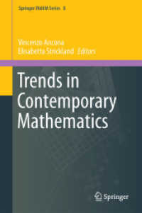 Trends in Contemporary Mathematics (Springer Indam Series) （2014）