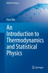 An Introduction to Thermodynamics and Statistical Physics (Unitext for Physics)