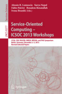 Service-Oriented Computing--ICSOC 2013 Workshops : CCSA, CSB, PASCEB, SWESE, WESOA, and PhD Symposium, Berlin, Germany, December 2-5, 2013. Revised Selected Papers (Programming and Software Engineering) （2014）