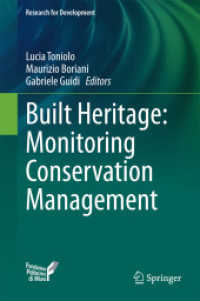 建築遺産の保全管理<br>Built Heritage: Monitoring Conservation Management (Research for Development) （2015）