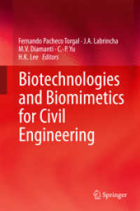 Biotechnologies and Biomimetics for Civil Engineering （2015）