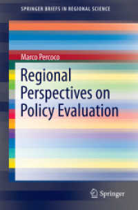 Regional Perspectives on Policy Evaluation (Springerbriefs in Regional Science)