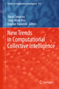 New Trends in Computational Collective Intelligence (Studies in Computational Intelligence) （2015）