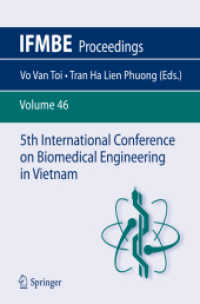 5th International Conference on Biomedical Engineering in Vietnam (Ifmbe Proceedings) （2015）