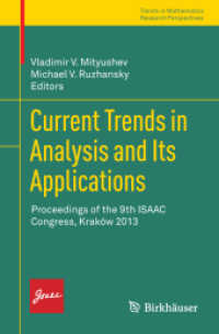 Current Trends in Analysis and Its Applications : Proceedings of the 9th ISAAC Congress, Kraków 2013 (Trends in Mathematics)
