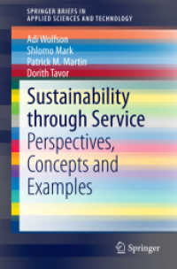 Sustainability through Service : Perspectives, Concepts and Examples (Springerbriefs in Applied Sciences and Technology)