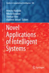 Novel Applications of Intelligent Systems (Studies in Computational Intelligence)