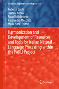 Harmonization and Development of Resources and Tools for Italian Natural Language Processing within the PARLI Project (Studies in Computational Intelligence)