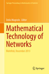 Mathematical Technology of Networks : Bielefeld, December 2013 (Springer Proceedings in Mathematics & Statistics)