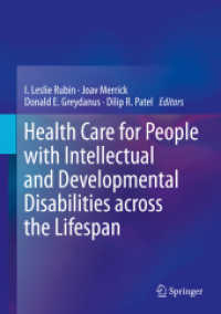Health Care for People with Intellectual and Developmental Disabilities across the Lifespan, 2 Vols. （1st ed. 2016. 2016. clxxx, 2268 S. CLXXX, 2268 p. 266 illus., 170 illu）