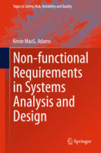 Non-functional Requirements in Systems Analysis and Design (Topics in Safety, Risk, Reliability and Quality)