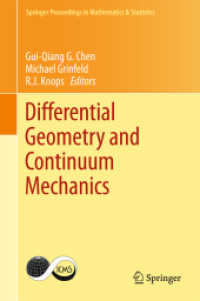 Differential Geometry and Continuum Mechanics (Springer Proceedings in Mathematics & Statistics)