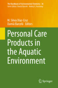 Personal Care Products in the Aquatic Environment (The Handbook of Environmental Chemistry)
