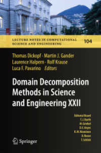 Domain Decomposition Methods in Science and Engineering XXII (Lecture Notes in Computational Science and Engineering)