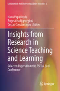 Insights from Research in Science Teaching and Learning : Selected Papers from the ESERA 2013 Conference (Contributions from Science Education Research)