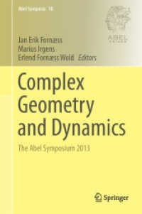 Complex Geometry and Dynamics : The Abel Symposium 2013 (Abel Symposia)