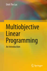 多目的線形計画法入門<br>Multiobjective Linear Programming : An Introduction