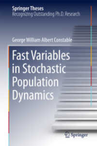 Fast Variables in Stochastic Population Dynamics (Springer Theses)