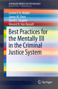 Best Practices for the Mentally Ill in the Criminal Justice System (Springerbriefs in Behavioral Criminology)