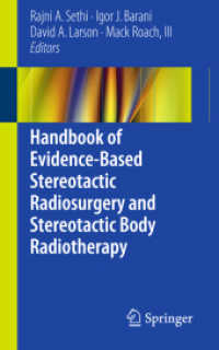 Handbook of Evidence-based Stereotactic Radiosurgery and Stereotactic Body Radiotherapy -- Paperback / softback （1st ed. 20）