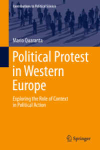Political Protest in Western Europe : Exploring the Role of Context in Political Action (Contributions to Political Science)