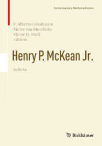 Henry P. McKean Jr. Selecta (Contemporary Mathematicians)