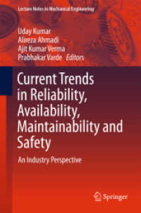 Current Trends in Reliability, Availability, Maintainability and Safety : An Industry Perspective (Lecture Notes in Mechanical Engineering)