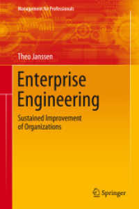 Enterprise Engineering : Sustained Improvement of Organizations (Management for Professionals)