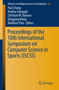 Proceedings of the 10th International Symposium on Computer Science in Sports (ISCSS) (Advances in Intelligent Systems and Computing)