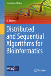 Distributed and Sequential Algorithms for Bioinformatics (Computational Biology)
