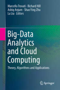 Big-Data Analytics and Cloud Computing : Theory, Algorithms and Applications