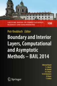 Boundary and Interior Layers, Computational and Asymptotic Methods - BAIL 2014 (Lecture Notes in Computational Science and Engineering)
