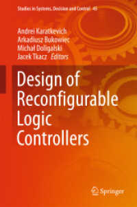 Design of Reconfigurable Logic Controllers (Studies in Systems, Decision and Control)