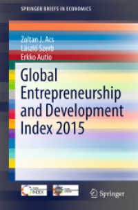 Global Entrepreneurship and Development Index 2015 (Springerbriefs in Economics)