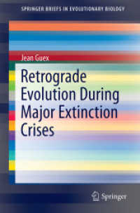 Retrograde Evolution during Major Extinction Crises (Springerbriefs in Evolutionary Biology)