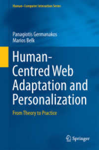 Human-Centred Web Adaptation and Personalization : From Theory to Practice (Human-computer Interaction Series)