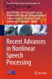 非線形音声解析の最前線<br>Recent Advances in Nonlinear Speech Processing (Smart Innovation, Systems and Technologies)
