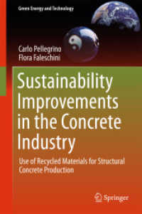 Sustainability Improvements in the Concrete Industry : Use of Recycled Materials for Structural Concrete Production (Green Energy and Technology)